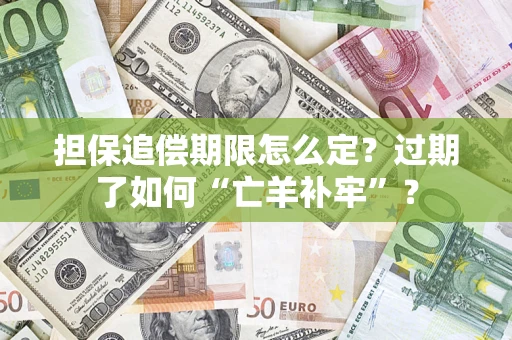 武汉担保追偿期限怎么定？过期了如何“亡羊补牢”？