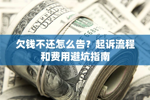 武汉欠钱不还怎么告？起诉流程和费用避坑指南